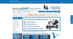 Desktop Screenshot of mobilitygiant.co.uk